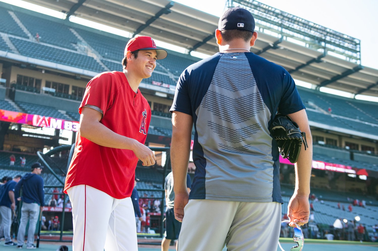 大谷翔平が所属するエンゼルスの本拠地は、カラッとしたカリフォルニア州にある（2019年撮影）©Nanae Suzuki