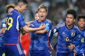 【前節レポ】「先制点取ります！」松木玖生の有言実行弾以外も若き日本代表が逞しい…冨樫監督が用意した「いろんな戦い方」に応える柔軟性