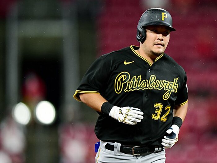 筒香嘉智はベイスターズ時代から「大器晩成スラッガー」 挫折から学び、再生してのメジャー3年目はさらに光るはず＜Number Web＞ photograph by Emilee Chinn/Getty Images