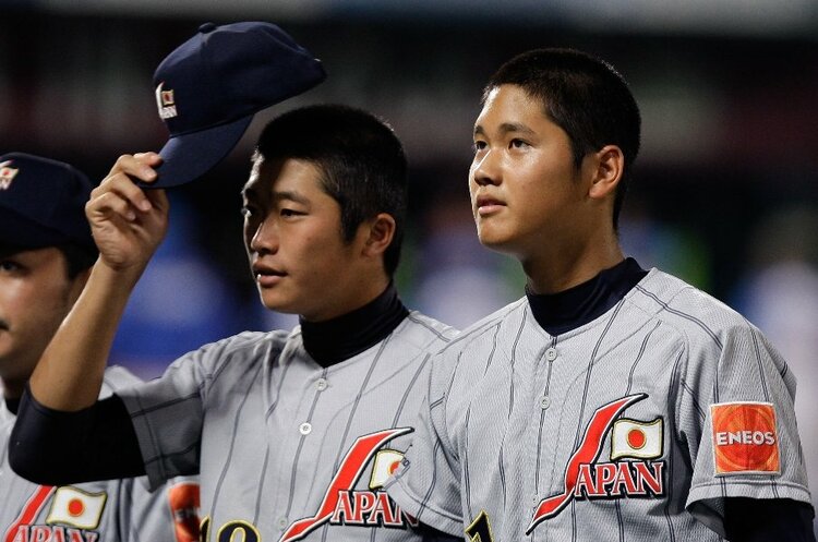 WBC 優勝記念セール❗️2012 U-18世界選手権　大谷翔平 花巻東 大谷から『城間のコントロールが欲しい』と言われて…」U18日本代表で同