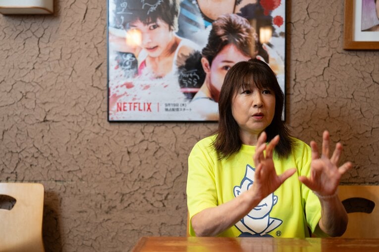 インタビューに答える現在のジャンボ堀さん（63歳）　©Shiro Miyake