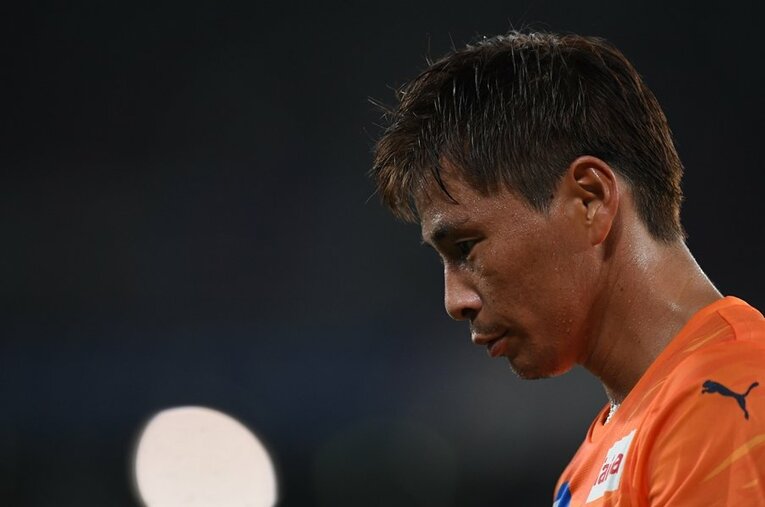 乾貴士がかつての“師匠”である水沼貴史氏に、清水エスパルス移籍の経緯などを明かしてくれた ／ photograph by Masashi Hara/Getty Images