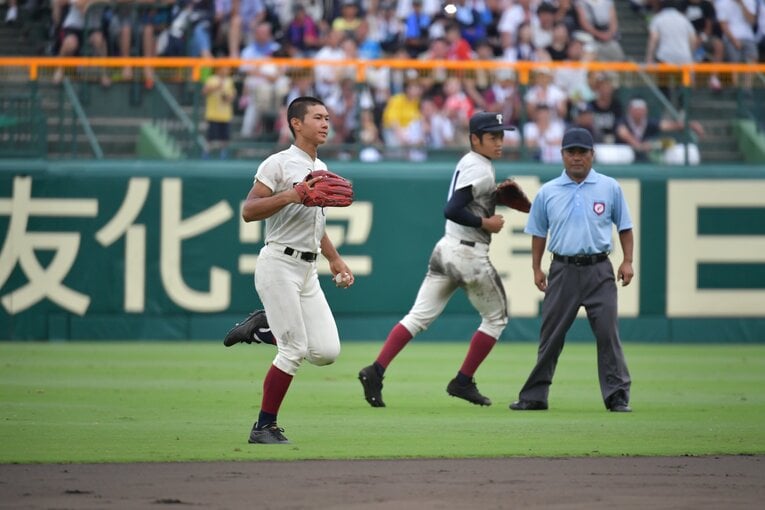 3回戦の対高岡商戦　　©Hideki Sugiyama