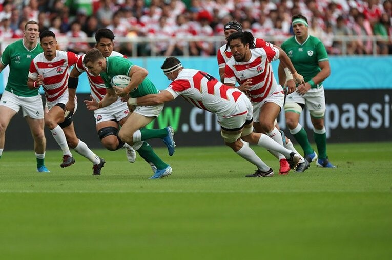 トンプソンルーク／アイルランド戦 ／ photograph by Naoya Sanuki