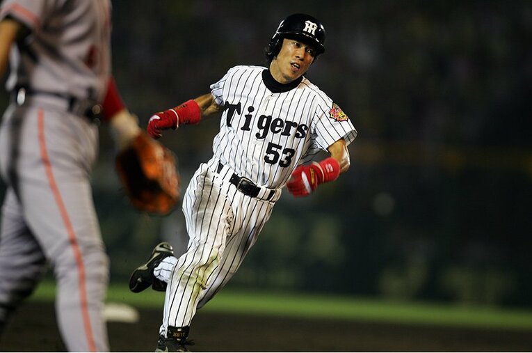 赤星憲広／阪神 ／ photograph by Koji Asakura