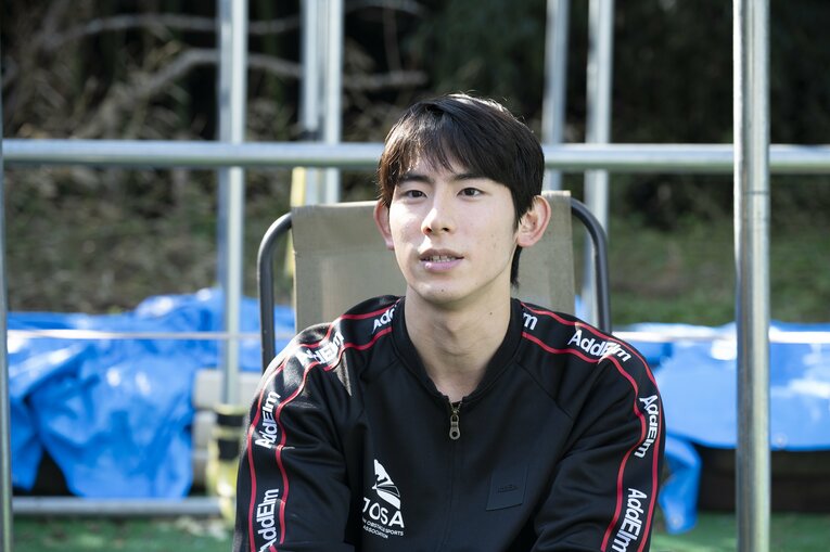 今年のオブスタクル・コース・レーシング（OCR）100m日本選手権で連覇を達成した山本遼平。OCRを含めたオブスタクル競技の日本トップ選手だ　©Tadashi Hosoda