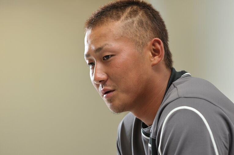 日本ハム時代の中田翔／2009年　©︎Hideki Sugiyama