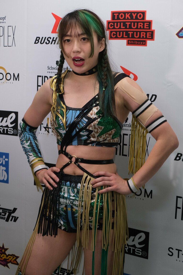 挑戦者決定戦での上谷　©Norihiro Hashimoto