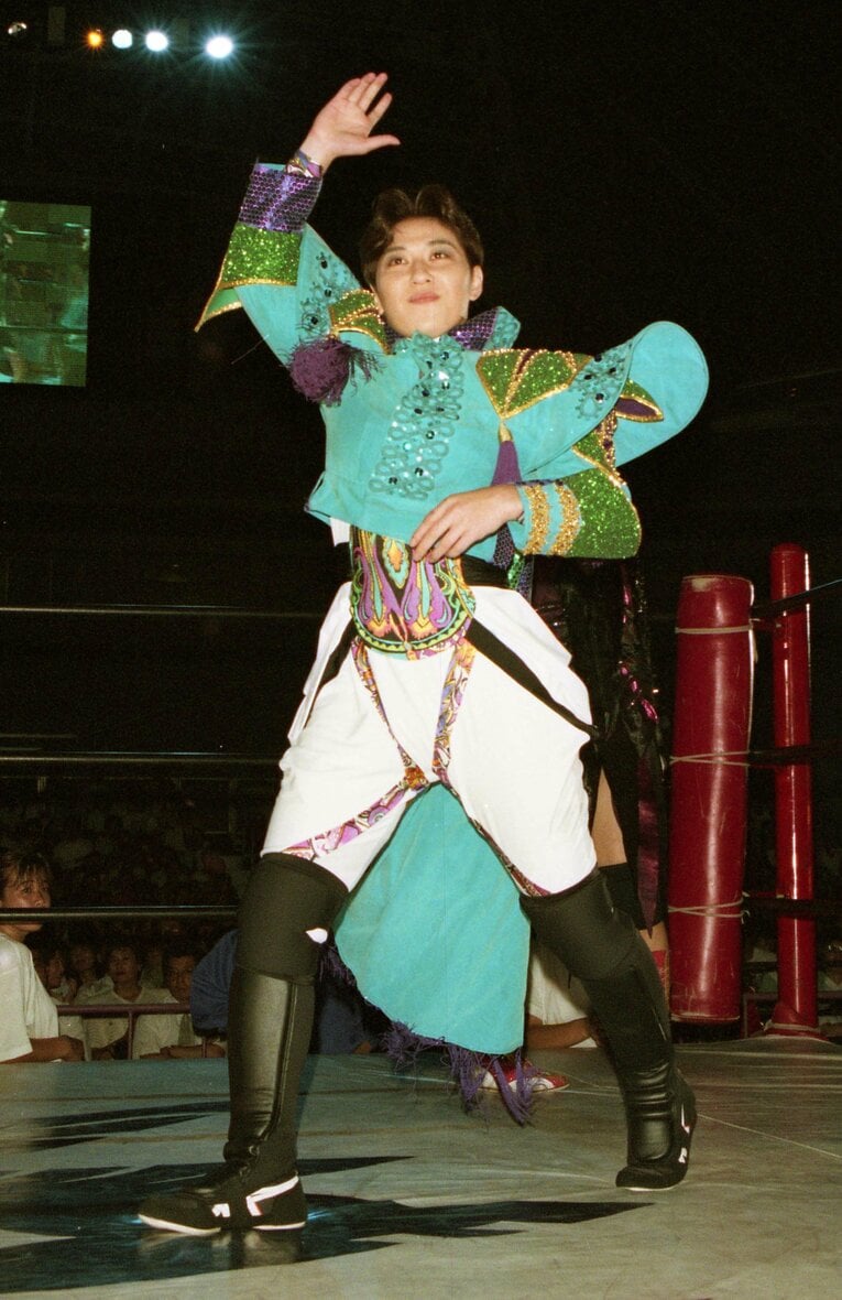 立野さんのビジネスパートナーでもあった故・ハーレー斉藤さん（享年48）　©東京スポーツ新聞社