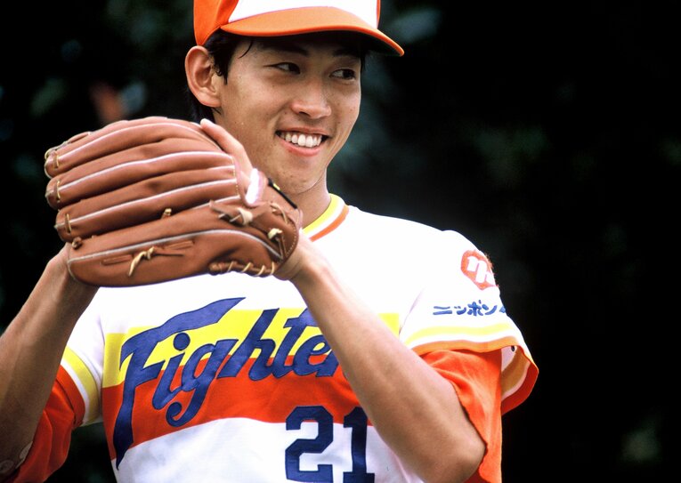 1987年のプロ入り後、5年連続2桁勝利に輝くなど、ファイターズのエースとして活躍した西崎幸広氏　©BUNGEISHUNJU