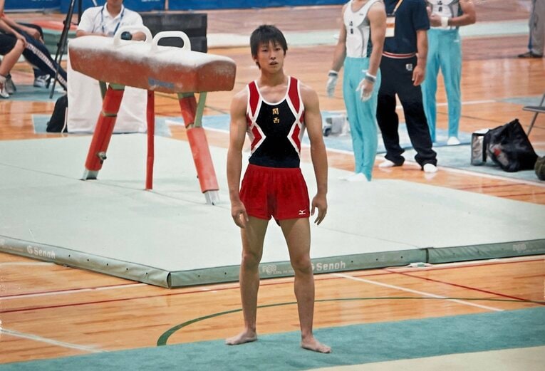 関西高校時代の福尾。3年時のインターハイでは全国準優勝／本人提供