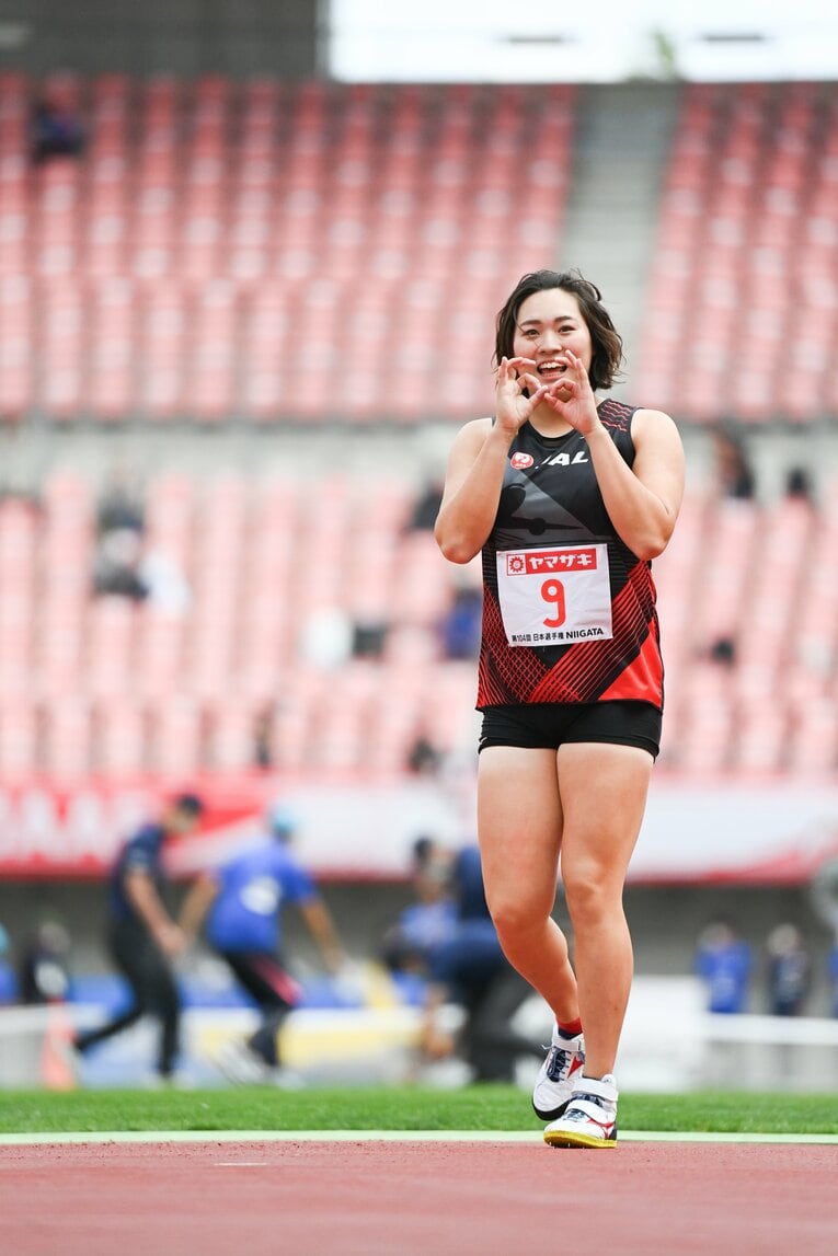 10月の日本選手権　©︎Asami Enomoto