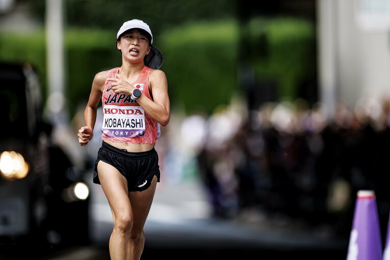 【東京世界陸上】女子マラソンで7位入賞を果たした24歳の小林香菜（大塚製薬）　©︎Kiichi Matsumoto