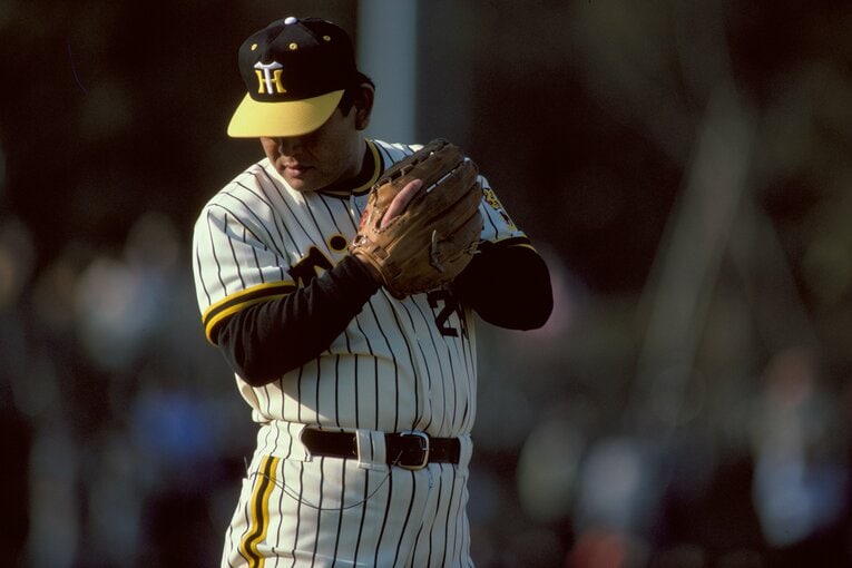 「江夏豊たった一人の引退式」　©BUNGEISHUNJU