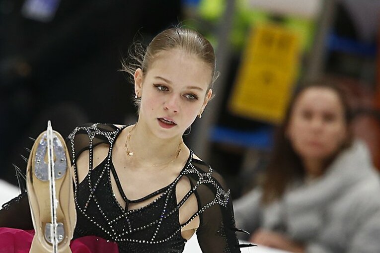 トゥルソワ　(C)Getty Images