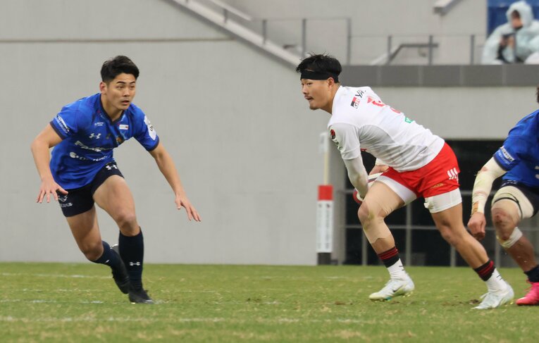 ヴェルブリッツ時代の福田　©Nobuhiko Otomo