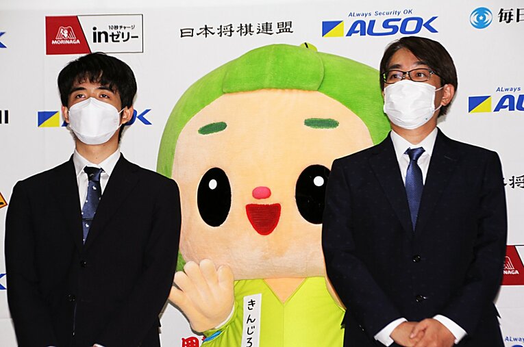 王将戦第1局前日の様子　©NumberWeb