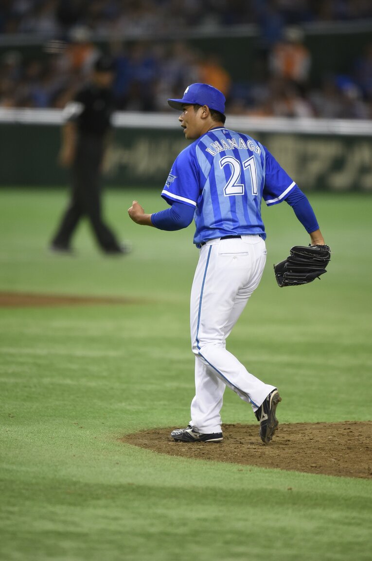 2016年CS第1ステージに登板した今永　©Hideki Sugiyama