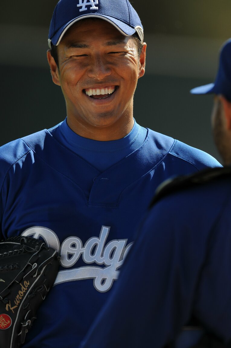 ドジャース時代の黒田博樹　©Naoya Sanuki