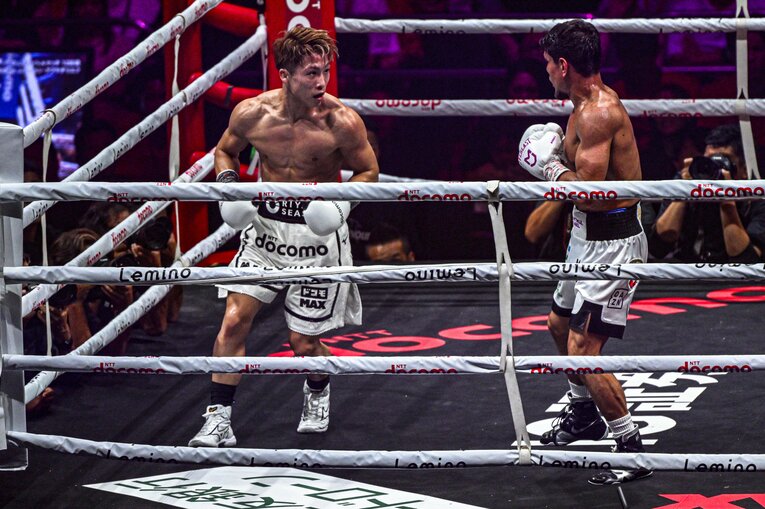 井上尚弥vs.ムロジョン・アフマダリエフ。9月14日、IGアリーナ　©Takuya Sugiyama