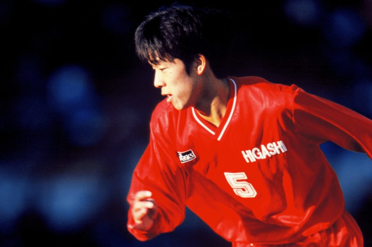 東福岡時代の金古聖司。90年代最強を誇った同校の“トガった青春”とは ／ photograph by Kazuaki Nishiyama