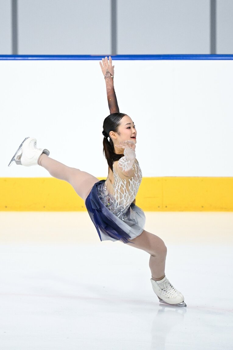木下グループ杯、島田麻央のSP演技　©️Asami Enomoto