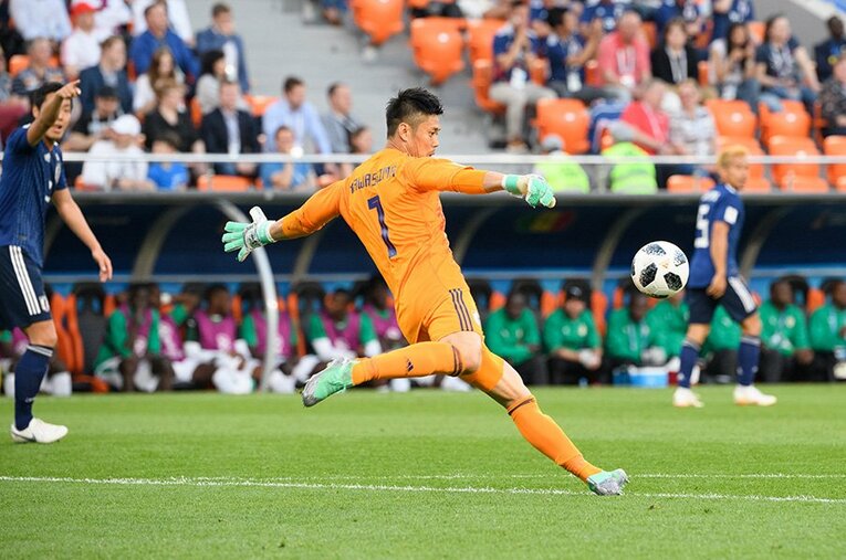 2試合連続で失点に直結してしまった川島永嗣だが、ポーランド戦でその経験値を発揮するはずとトルシエは語る。 ／ photograph by Asami Enomoto/JMPA