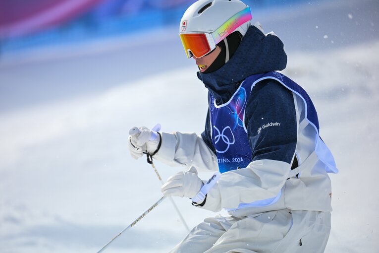 ミラノ・コルティナ五輪に出場した藤木豪心の実際の写真　©Nanae Suzuki／JMPA