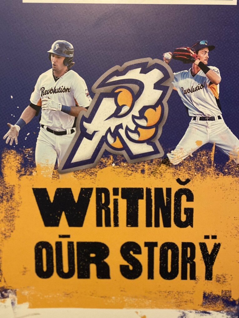 ヨーク・レボリューションの宣伝画像に登場している乙坂　写真：本人提供