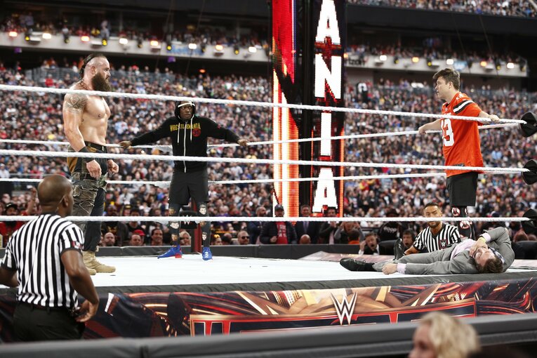 世界最大のプロレスイベント「レッスルマニア」などを展開するWWE　©︎Getty Images