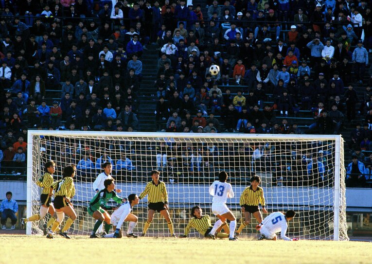 かつての国立開催だった第65回大会決勝　©Sports Graphic Number