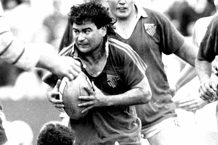 現役時代のエディー・ジョーンズ ／ photograph by Getty Images