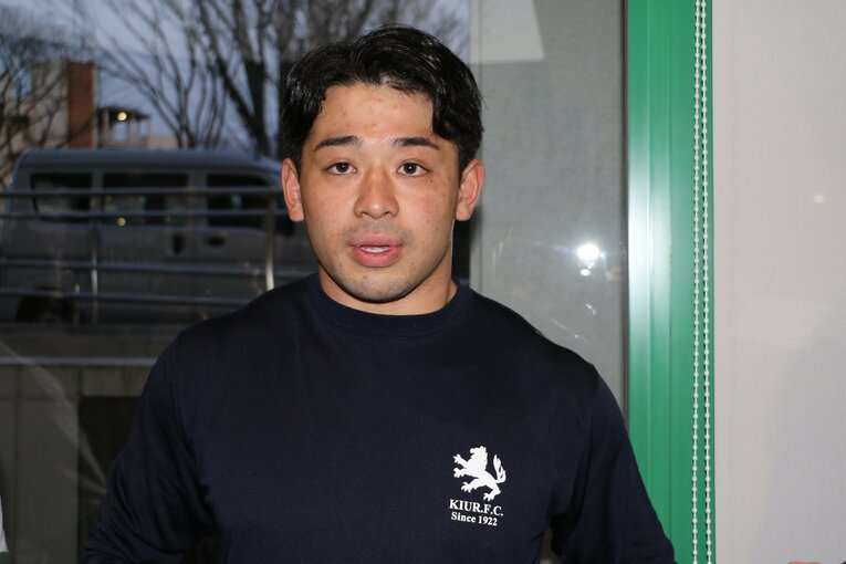 ラグビー日本代表候補に選出された京大医学部所属の大鶴誠。エディーHCもその潜在能力に期待する　©Nobuhiko Otomo