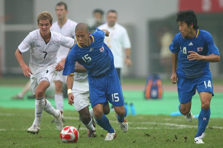 【歴代五輪代表メンバー】北京五輪の森本貴幸　©JMPA