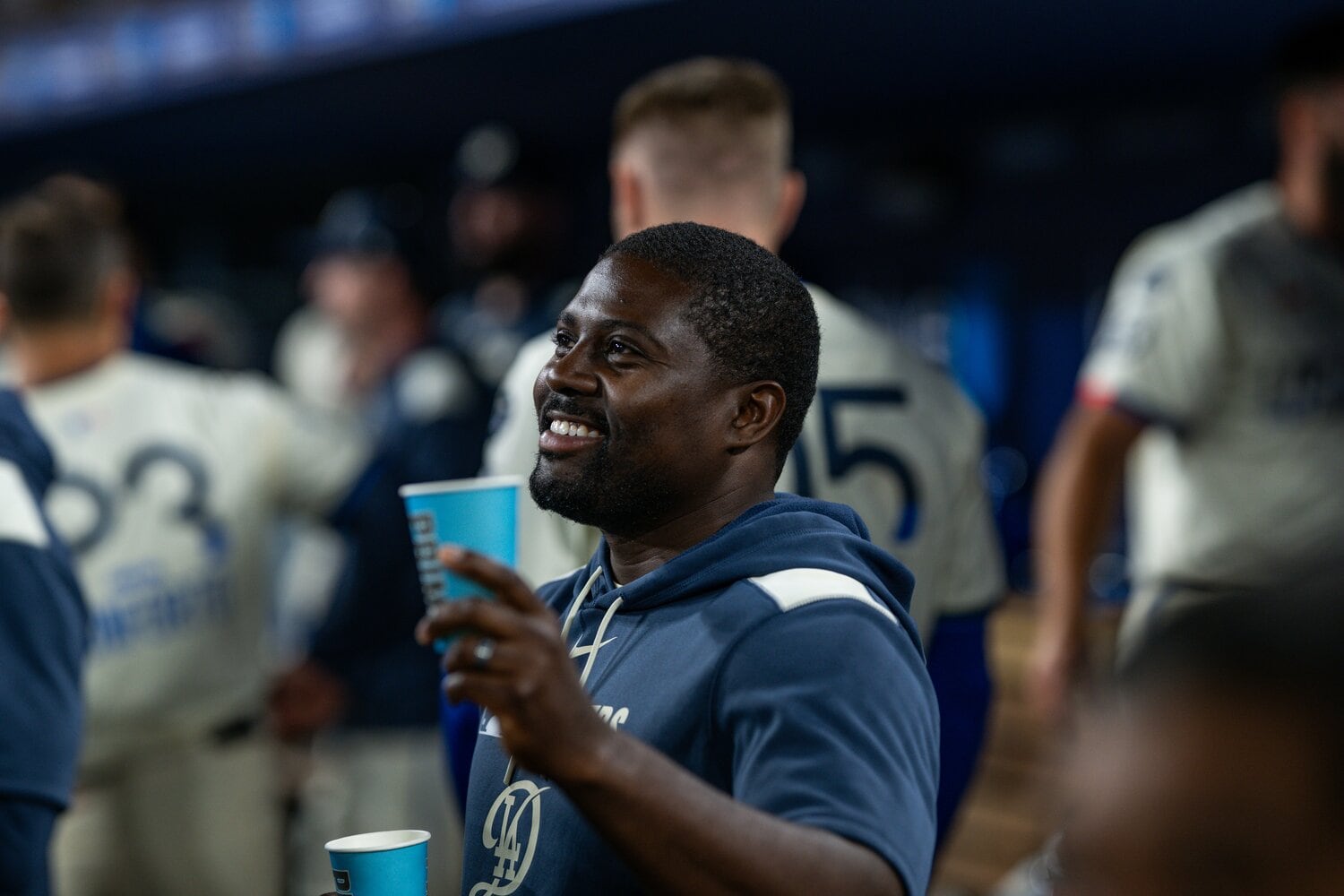 フィジカル強化を担当するトラビス・スミスコーチ ©Nanae Suzuki