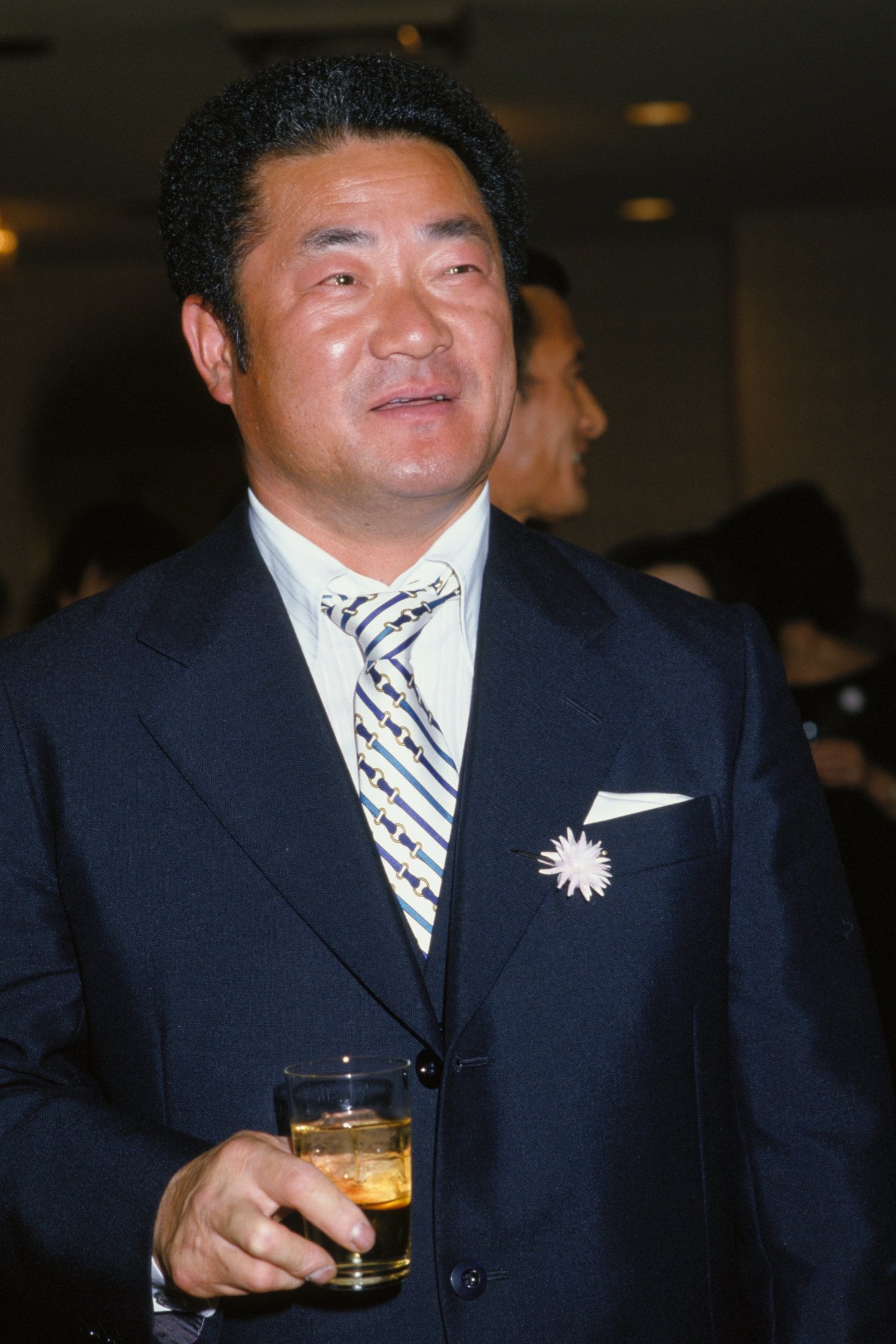 1985年の張本氏©BUNGEISHUNJU