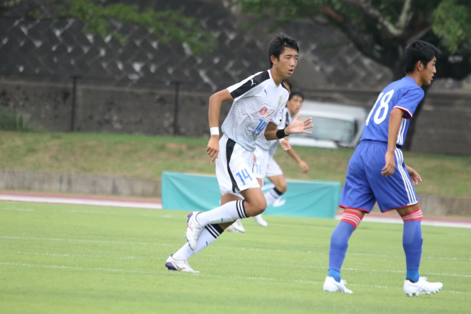 FW碇明日麻（1年）はエースの小林を参考に成長を遂げた　©Takahito Ando