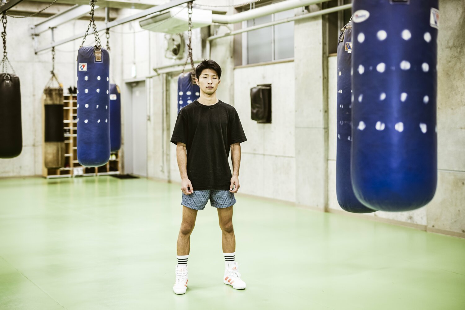 田中兄弟の兄・亮明。高校時代に井上と4度対戦した　©Kiichi Matsumoto