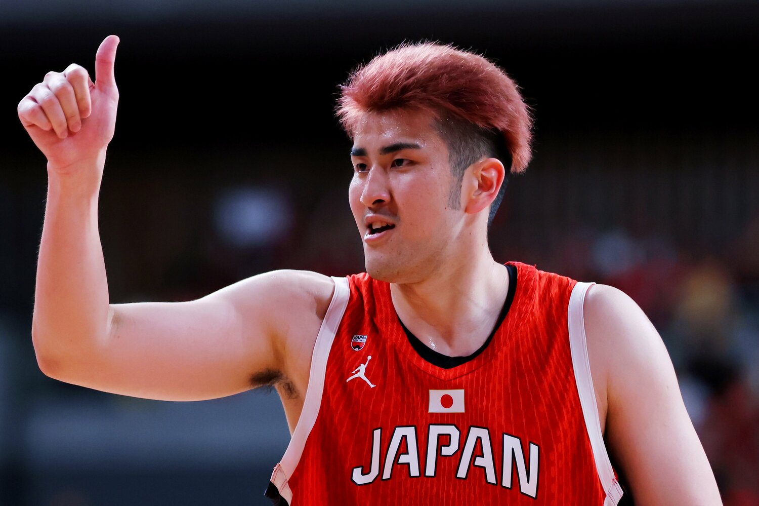 パリ五輪代表の12人から漏れた川真田。ムードメーカーでもあっただけに、ファンも衝撃が大きかった　©AFLO