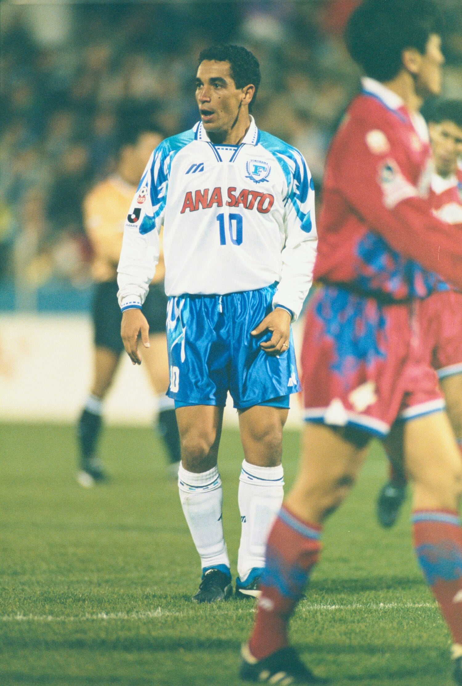 フリューゲルス時代のジーニョ　©Takuya Sugiyama