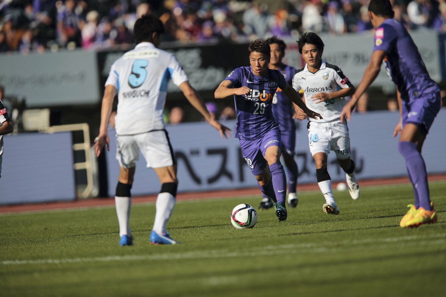 飛躍のシーズンとなった2015年。リーグ優勝に貢献し、ベストヤングプレーヤー賞も受賞した ©︎Kiichi Matsumoto