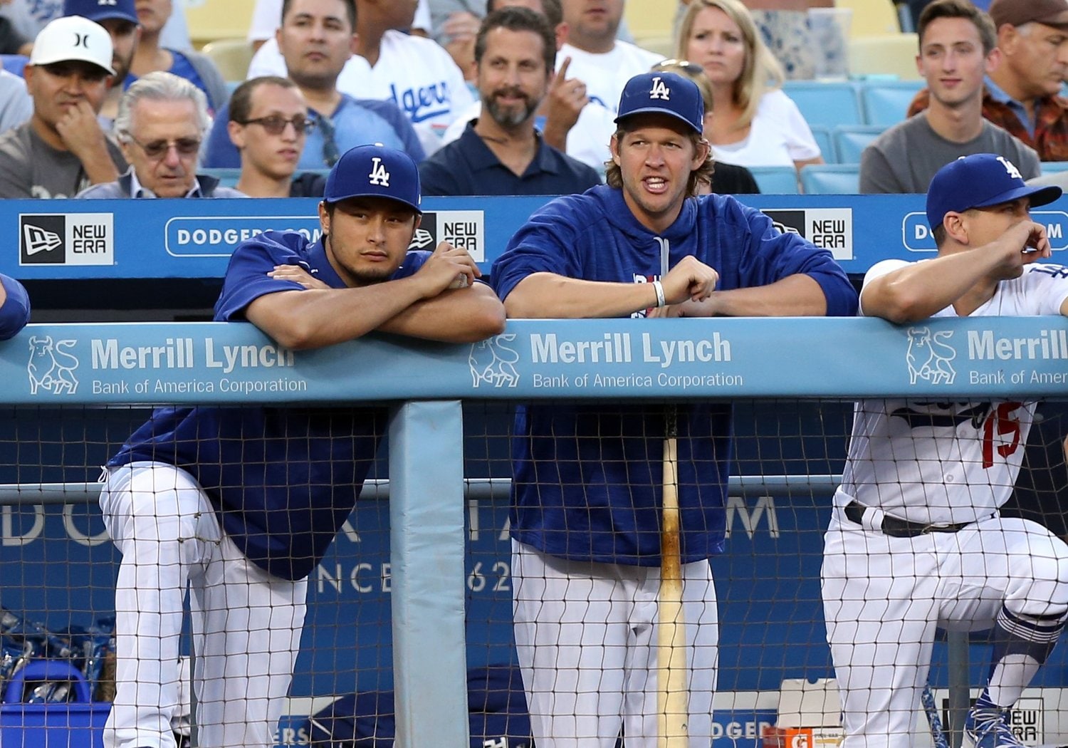 2017年にはドジャースでチームメートになったことも©Getty Images
