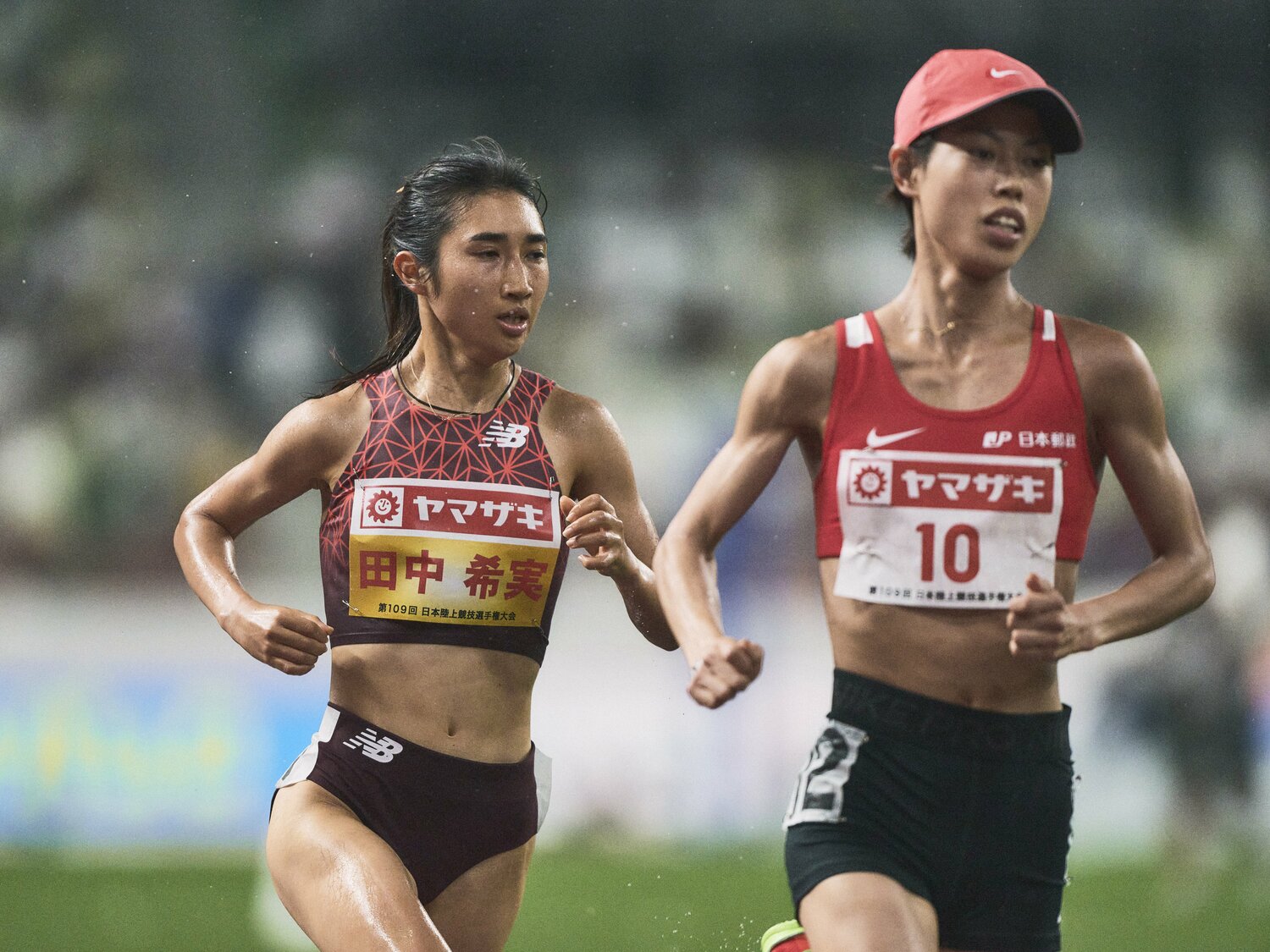5000mでは最大のライバル・廣中とのマッチレースを制して4連覇　©Yuki Suenaga