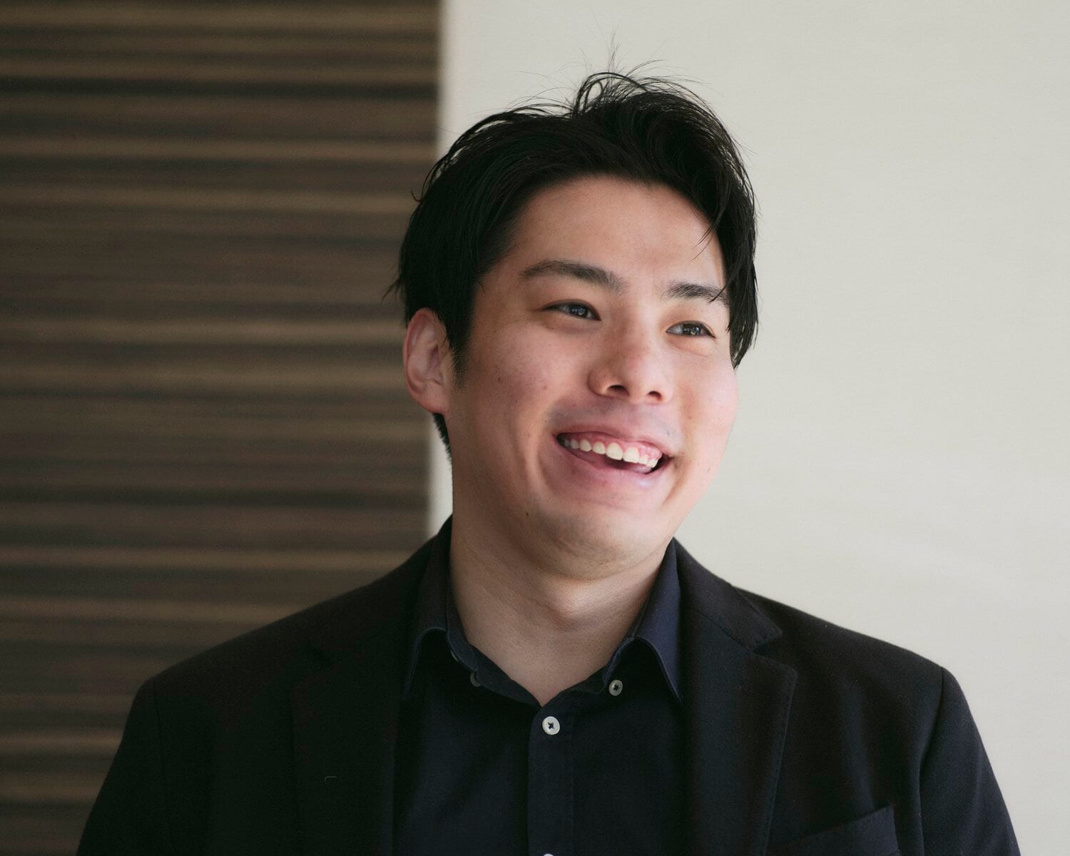 「水泳が嫌いになったことは一度もない」という山口　©Yuki Suenaga