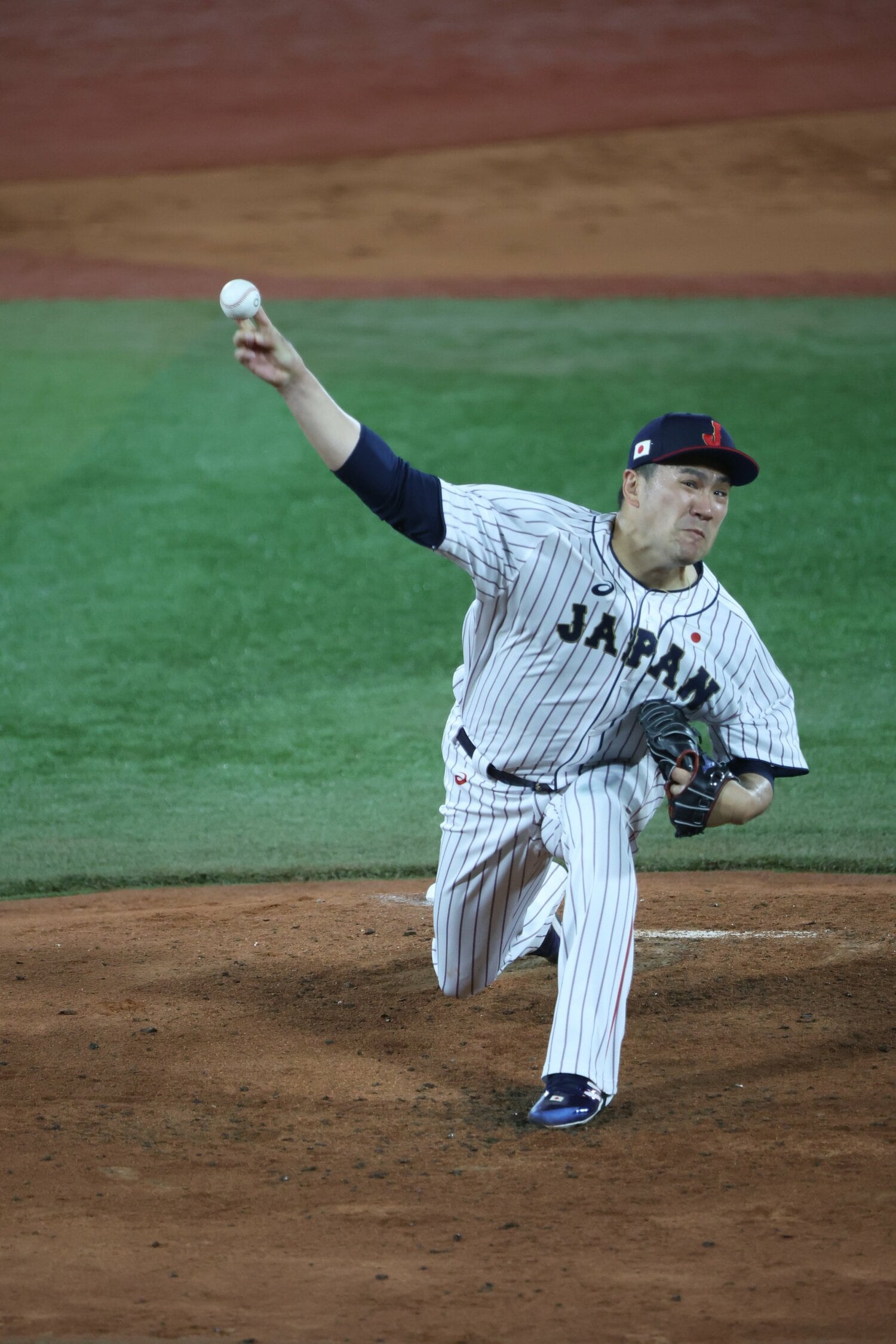 東京五輪の公式球はNPB仕様とほぼ同様。米国チームからは賛辞の声があがった　©JMPA