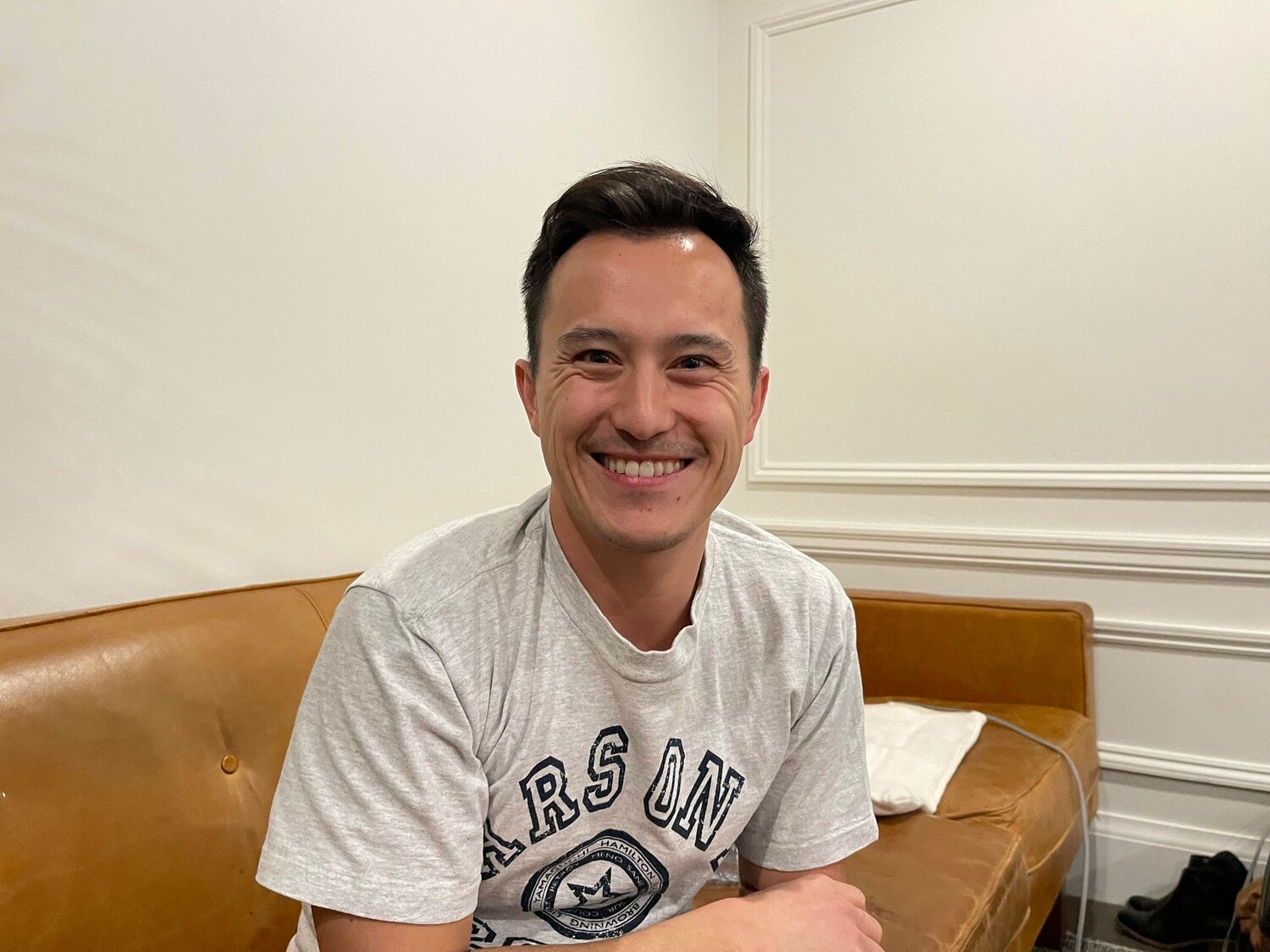 今回インタビューに応じたパトリック・チャン氏　©Akiko Tamura