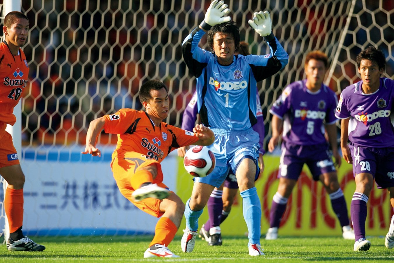 清水では'09年にベストイレブン　J.LEAGUE