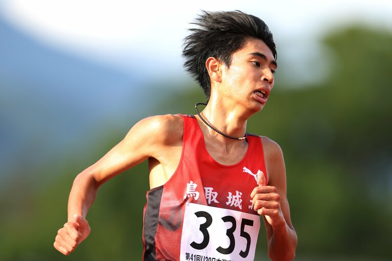 都大路でも力を見せた村上遵世　©AFLO