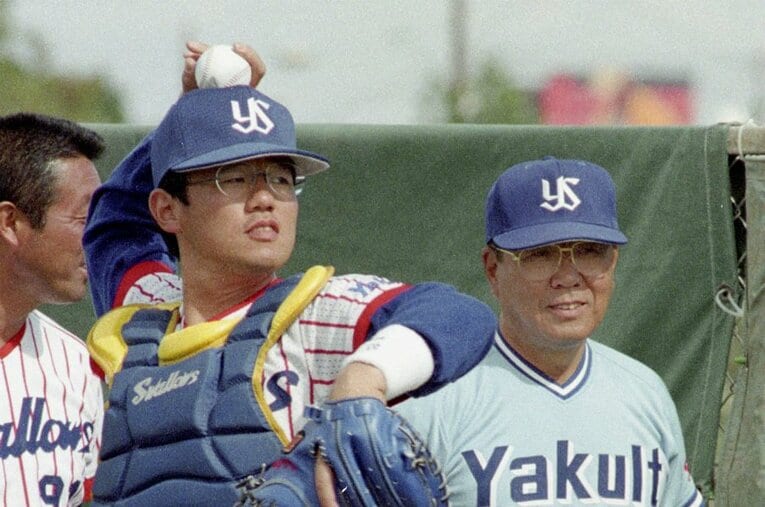 【追悼】野村克也の若き日、古田や新庄、マー君を指導した監督時代を振り返る。(8) ／ photograph by Kyodo News