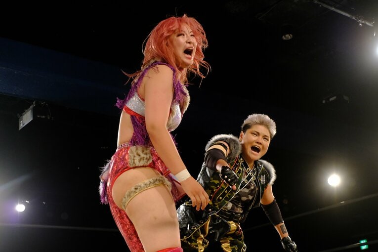 マリーゴールドの人気女子レスラー・後藤智香　©Norihiro Hashimoto
